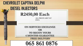 Chevrolet Captiva Diesel Injectors For Sale
