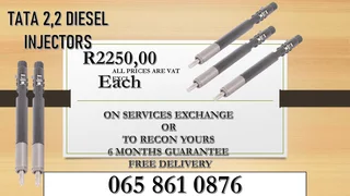 Tata 2.2 Diesel Injectors For Sale