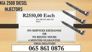 Kia 2500 Diesel Injectors For Sale