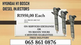 Hyundai H1 Diesel Injectors For Sale