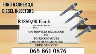 Ford Ranger 3.0 Diesel Injectors For Sale