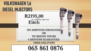 Volkswagen 1.6 Diesel Injectors For Sale