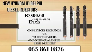 New Hyundai H1 Diesel Injectors For Sale
