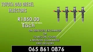 Toyota D4d Diesel Injectors For Sale On Exchange