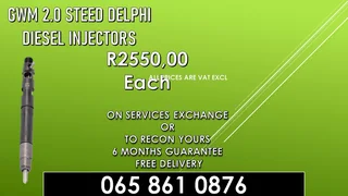 Gwm 2.0 Steed Diesel Injectors For Sale On Exchange