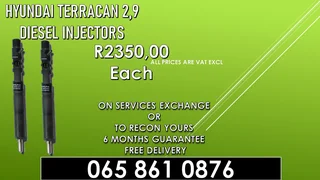 Hyundai Terrican 2.9 Diesel Injectors For Sale On Exchange