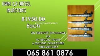 Gwm 2.8 Diesel Injectors For Sale On Exchange