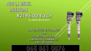 Audi .6 Diesel Injectors For Sale On Exchange