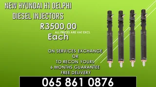 New Hyundai H1 Diesel Injectors For Sale On Exchange