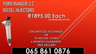 Ford Ranger 3.2 Diesel Injectors For Sale Or Recon