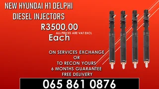 New Hyundai H1 Diesel Injectors For Sale Or Recon