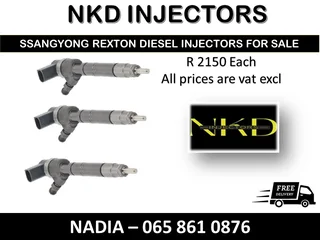 Ssangyong Rexton Diesel Injectors For Sale With Test Reports