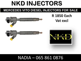 Mercedes Vito Diesel Injectors For Sale With Test Reports