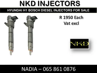 Hyundai H1 Diesel Injectors For Sale Wwith Test Reports