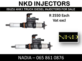 Isuzu 4hk1 Diesel Injectors For Sale With Test Reports