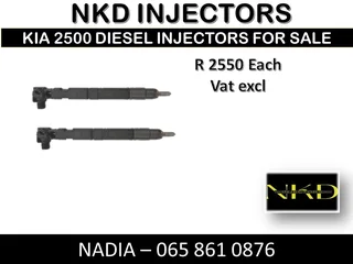 Kia 2500 Diesel Injectors For Sale With Test Reports