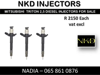 Mitsubishi Triton 2.5 Diesel Injectors For Sale With Test Reports