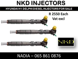 Hyundai H1 2.5 Diesel Injectors For Sale With Test Reports
