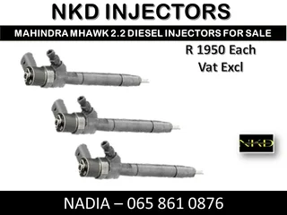Mahindra Mhawk Diesel Injectors For Sale With Test Reports
