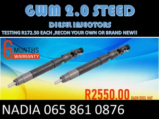 Gwm 2.0 Steed Diesel Injectors For Sale