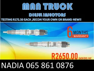 Man Truck Diesel Injectors For Sale