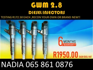 Gwm 2.8 Diesel Injectors For Sale