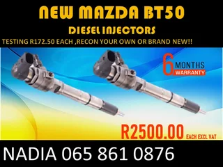 Mazda Bt50 New Diesel Injectors For Sale