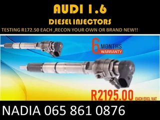 Audi 1.6 Diesel Injectors For Sale