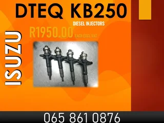 Isuzu Dteq Kb250 Diesel Injectors For Sale On Exchange