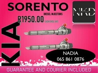Kia Sorento Diesel Injectors For Sale On Exchange With Warranty