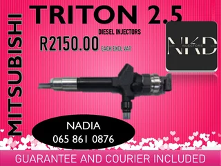 Mitsubishi Triton 2.5 Diesel Injectors For Sale On Exchange With Warranty
