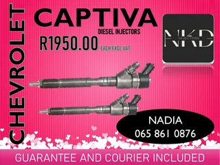 Chevrolet Captiva Diesel Injectors For Sale On Exchange With Warranty