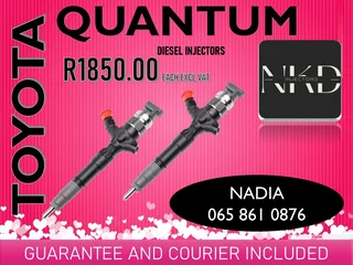 Toyota Quantum Diesel Injectors For Sale On Exchange With Warranty