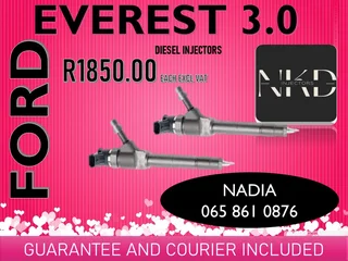 Ford Everest (3.0/bt50) Diesel Injectors For Sale On Exchange With Warranty