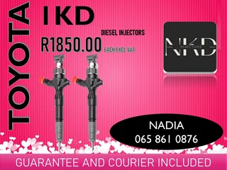 Toyota 1kd Diesel Injectors For Sale On Exchange With Warranty