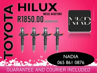 Toyota Hilux Diesel Injectors For Sale On Exchange With Warranty