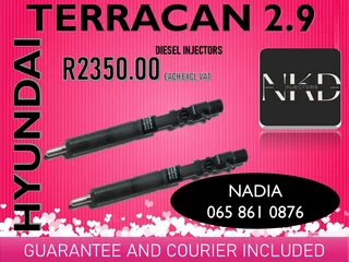Hyundai Terrican 2.9 Diesel Injectors For Sale On Exchange With Warranty
