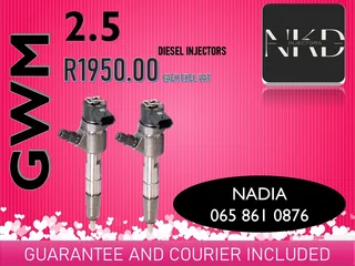 Gwm 2.5 Diesel Injectors For Sale On Exchange With Warranty