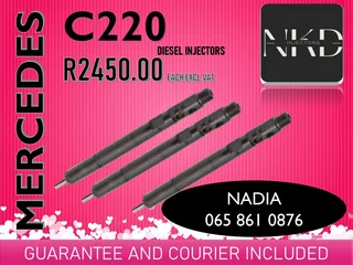 Mercedes C220 Diesel Injectors For Sale On Exchange With Warranty