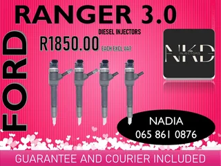 Ford Ranger 3.0 Diesel Injectors For Sale On Exchange With Warranty