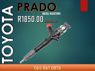 Toyota Prado Diesel Injectors For Sale With Warranty