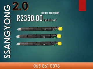 Ssangyong 2.0 Diesel Injectors For Sale On Exchange With Test Reports