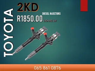 Toyota 2kd Diesel Injectors For Sale Owith Warranty