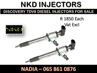 Discovery Tdv8 Diesel Injectors For Sale With Test Reports