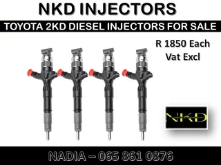 Toyota 2kd Diesel Injectors For Sale With Test Reports
