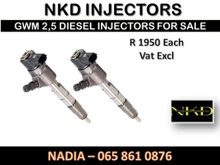 Gwm 2.5 Diesel Injectors For Sale With Test Reports