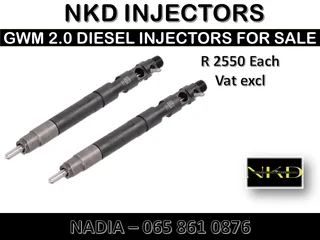 Gwm 2.0 Diesel Injectrs For Sale With Test Reports