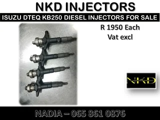 Isuzu Dmax Diesel Injectors For Sale With Test Reports