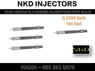 Tata Xenon Diesel Injectors For Sale With Test Reports