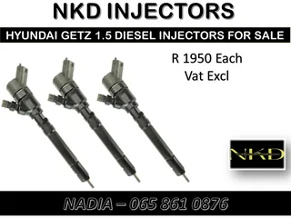 Hyundai Getz Diesel Injectors For Sale With Test Reports